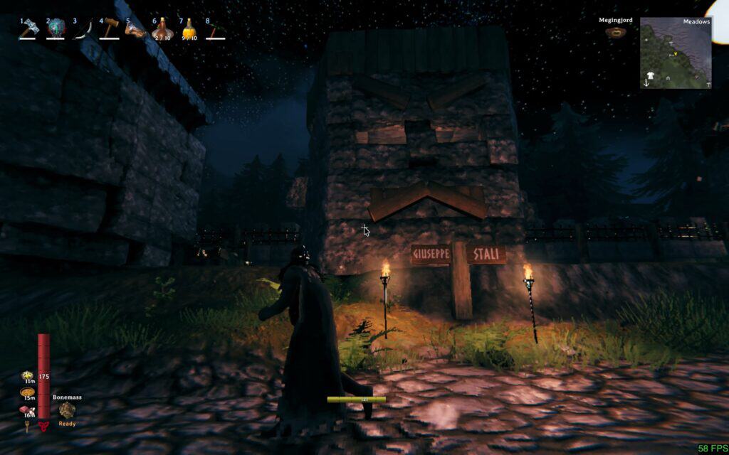 Ingresso alla comunità italiana di Valheim su Dao 2 Server.
