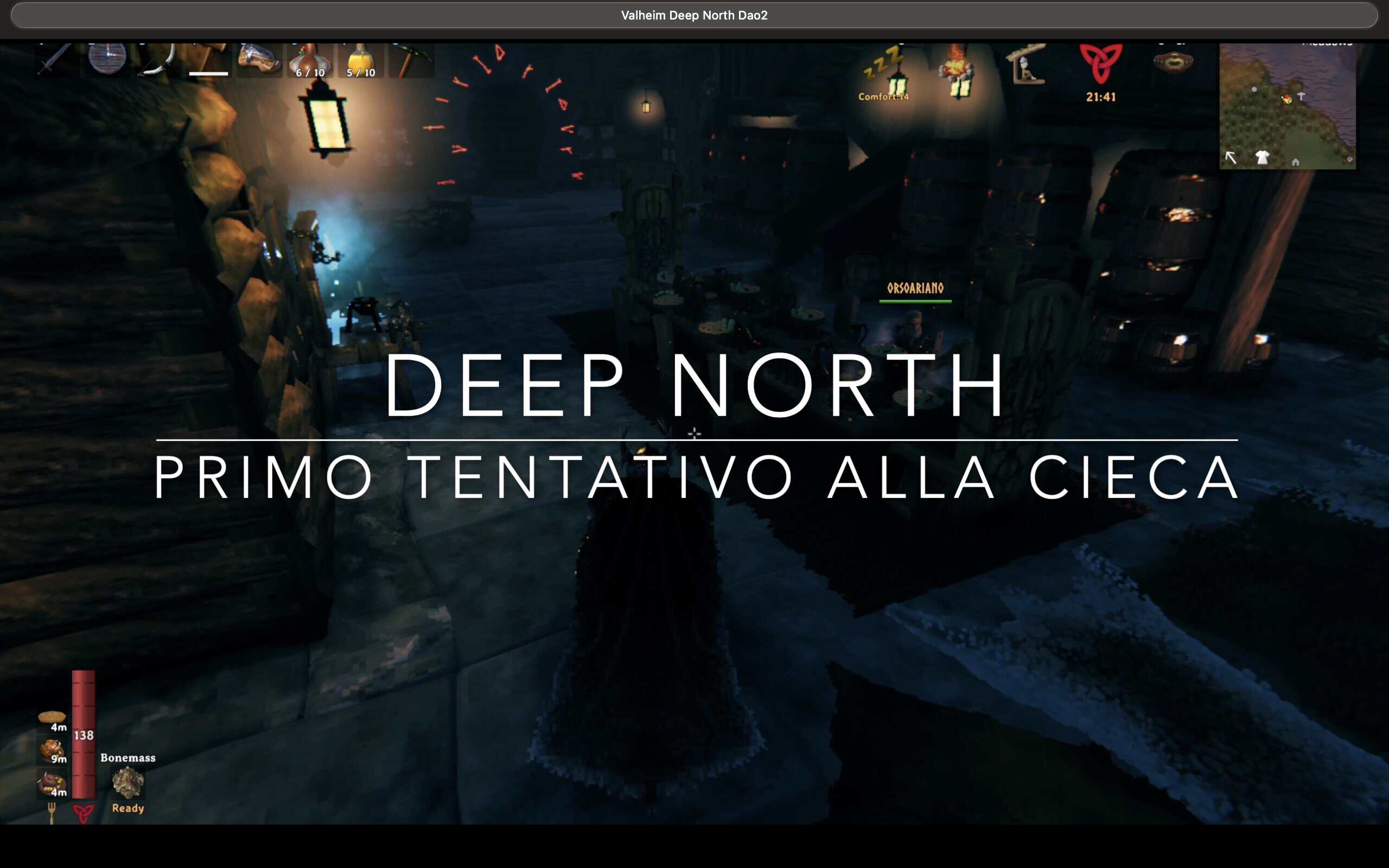 Valheim deep north italiano gameplay e commento